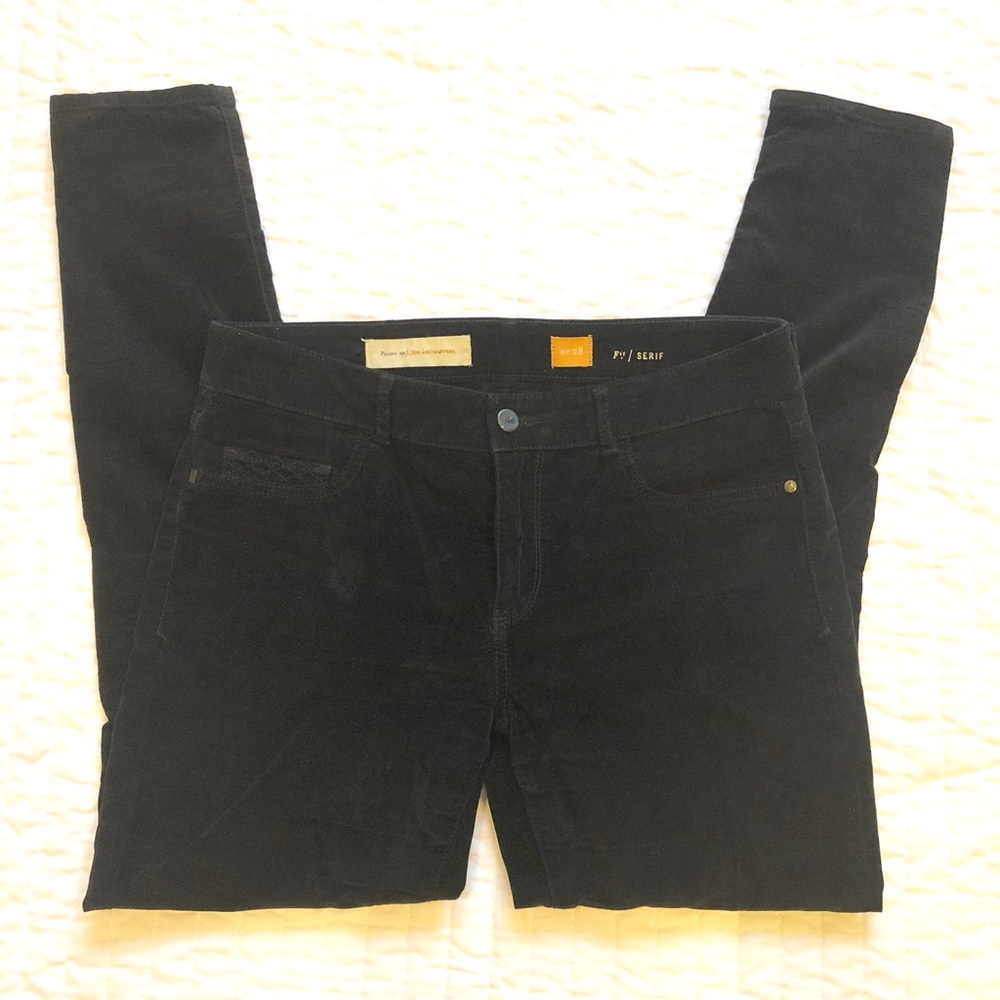 Anthropologie Pilcro velvet pants